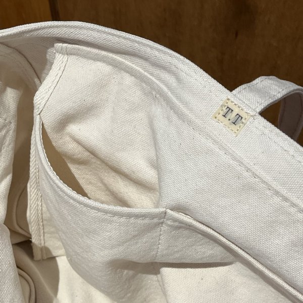 画像3: 【T.T(Taiga Takahashi)】Lot.004 Newsboy Bag / IVORY