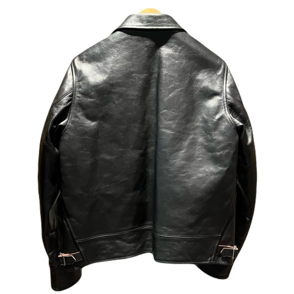 画像2: 【T.T(Taiga Takahashi)】Lot.802 Cossack Leather Jacket / BLACK