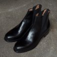 画像1: 【Le Yucca's(レユッカス)】SIDE GORE BOOTS(Y23214)/ BLACK BOX CALF/ NERO(Black) (1)