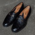 画像2: 【Le Yucca's(レユッカス)】Bit Loafer(Y27217)-OSTRICH-/ NERO(Black) (2)
