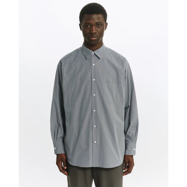 画像1: 【MARKAWARE(マーカウェア)】COMFORT FIT SHIRT　”DOLPHIN GRAY”