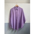 画像4: 【MARKAWARE(マーカウェア)】COMFORT FIT SHIRT　”LAVENDER”