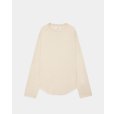 画像3: 【marka(マーカ)】ROUND HEM CREW NECK　”IVORY”