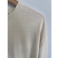 画像5: 【marka(マーカ)】ROUND HEM CREW NECK　”IVORY”