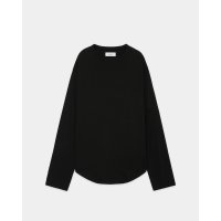 【marka(マーカ)】ROUND HEM CREW NECK　”BLACK”