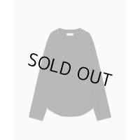 【marka(マーカ)】ROUND HEM CREW NECK　”BLACK”