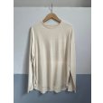 画像4: 【marka(マーカ)】ROUND HEM CREW NECK　”IVORY”
