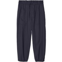 【IRENISA(イレニサ)】DRAWSTRING PANTS / BLACK NAVY