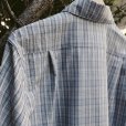 画像4: 【CAMISAS MANOLO(カミサスマノロ)】BLUE/WHITE MULTI CHECK NORMAL SHIRT (4)