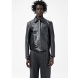 画像3: 【OUR LEGACY(アワーレガシー)】MINI JACKET/ Top Dyed Black Leather