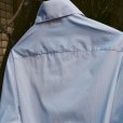 画像4: 【CAMISAS MANOLO(カミサスマノロ)】WHITE/BLACK STRIPES DOUBLE SLEEVE SHIRT (4)