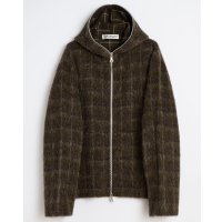 【OUR LEGACY(アワーレガシー)】FULL ZIP HOOD/ Dorf Check Hairy Wool