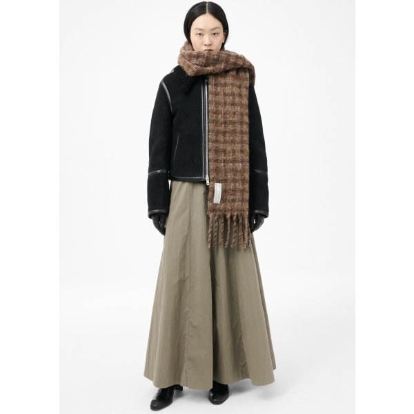 画像4: 【OUR LEGACY(アワーレガシー)】ESTATE SCARF/ Dorf Check Fuzzy Alpaca