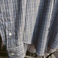 画像3: 【CAMISAS MANOLO(カミサスマノロ)】BLUE/WHITE MULTI CHECK NORMAL SHIRT (3)