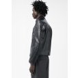 画像5: 【OUR LEGACY(アワーレガシー)】MINI JACKET/ Top Dyed Black Leather