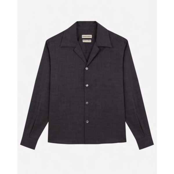 画像1: 【CAMISAS MANOLO(カミサスマノロ)】GREY BUENAS NOCHES SHIRT