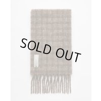 【OUR LEGACY(アワーレガシー)】ESTATE SCARF/ Dorf Check Fuzzy Alpaca