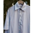 画像5: 【CAMISAS MANOLO(カミサスマノロ)】WHITE/BLACK STRIPES DOUBLE SLEEVE SHIRT (5)