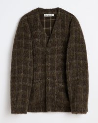 【OUR LEGACY(アワーレガシー)】CARDIGAN/ Dorf Check Hairy Wool
