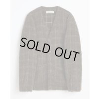 【OUR LEGACY(アワーレガシー)】CARDIGAN/ Dorf Check Hairy Wool