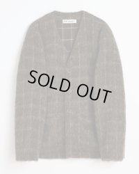 【OUR LEGACY(アワーレガシー)】CARDIGAN/ Dorf Check Hairy Wool