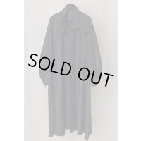 【GABRIELA COLL GARMENTS(ガブリエラコールガーメンツ)】HEAVY WOOL OVERSIZED COAT/ BLACK