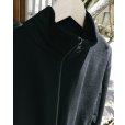 画像2: 【GABRIELA COLL GARMENTS(ガブリエラコールガーメンツ)】HEAVY WOOL ZIPPER JACKET/ BLACK (2)