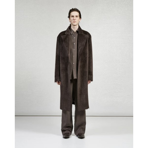 画像7: 【GABRIELA COLL GARMENTS(ガブリエラコールガーメンツ)】DOUBLE CUPRO POCKET SHIRT/ BROWN