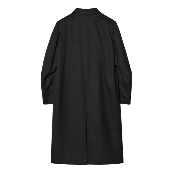 画像2: 【IRENISA(イレニサ)】DOUBLE-BREASTED CHESTER COAT / CHARCOAL GRAY