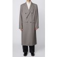 画像3: 【IRENISA(イレニサ)】DOUBLE-BREASTED CHESTER COAT / STONE GRAY (3)