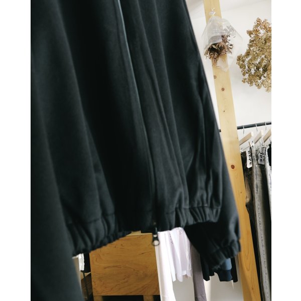 画像3: 【GABRIELA COLL GARMENTS(ガブリエラコールガーメンツ)】HEAVY WOOL ZIPPER JACKET/ BLACK