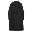 画像1: 【IRENISA(イレニサ)】DOUBLE-BREASTED CHESTER COAT / CHARCOAL GRAY (1)