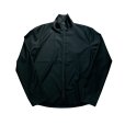 画像1: 【GABRIELA COLL GARMENTS(ガブリエラコールガーメンツ)】FINE WOOL ZIPPER SHIRT/ BLACK (1)