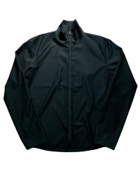 【GABRIELA COLL GARMENTS(ガブリエラコールガーメンツ)】FINE WOOL ZIPPER SHIRT/ BLACK
