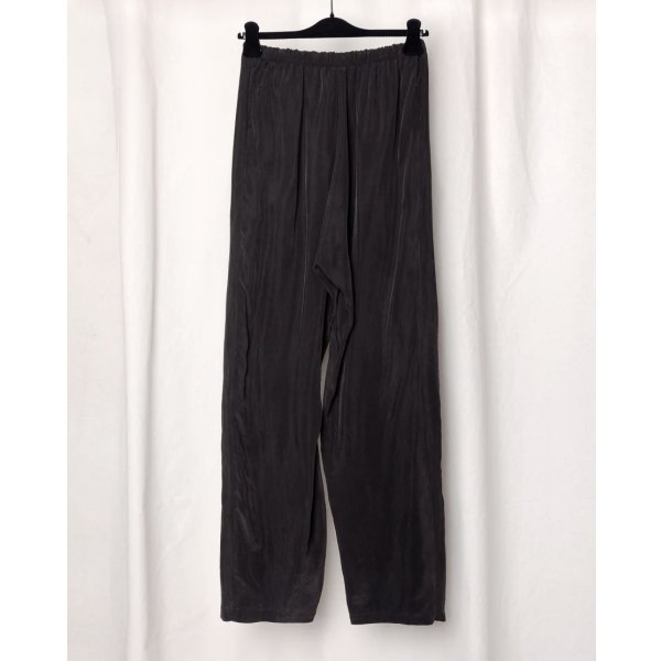 画像2: 【GABRIELA COLL GARMENTS(ガブリエラコールガーメンツ)】CUPRO DRAWSTRING TROUSERS/ BLACK