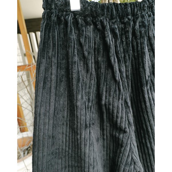 画像3: 【GABRIELA COLL GARMENTS(ガブリエラコールガーメンツ)】CORDUROY FLAP POCKET TROUSERS/ BLACK
