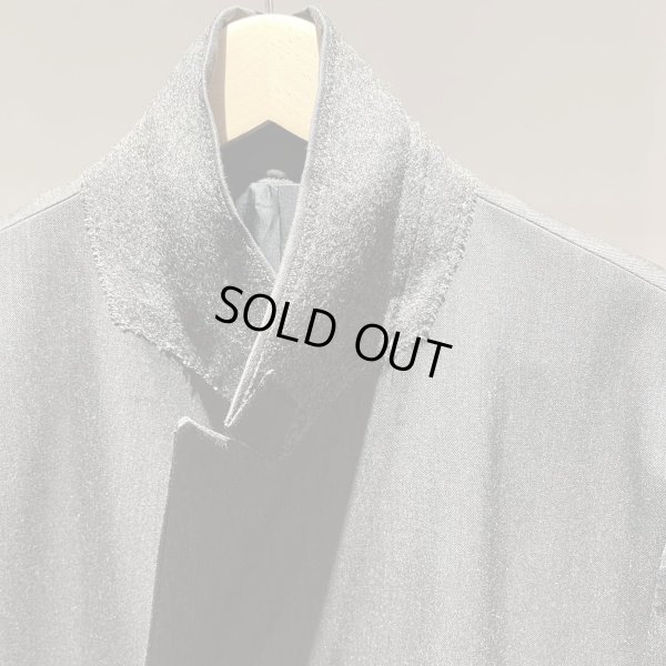 画像3: 【IRENISA(イレニサ)】DOUBLE-BREASTED CHESTER COAT / CHARCOAL GRAY