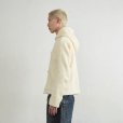 画像4: 【NVRFRGT(ネヴァーフォーゲット)】FULL ZIP UP HOODIE　”White” (4)