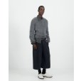 画像5: 【NVRFRGT(ネヴァーフォーゲット)】S CURVED UTILITY CAPRI TROUSERS　”Charcoal” (5)