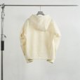 画像2: 【NVRFRGT(ネヴァーフォーゲット)】FULL ZIP UP HOODIE　”White” (2)