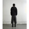 画像4: 【NVRFRGT(ネヴァーフォーゲット)】S CURVED UTILITY CAPRI TROUSERS　”Charcoal” (4)