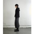 画像3: 【NVRFRGT(ネヴァーフォーゲット)】S CURVED UTILITY CAPRI TROUSERS　”Charcoal” (3)