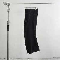 【NVRFRGT(ネヴァーフォーゲット)】3D TWISTED WIDE LEG 5P PANTS CORDUROY　”Black”