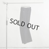 【NVRFRGT(ネヴァーフォーゲット)】3D TWISTED WIDE LEG 5P PANTS CORDUROY　”Black”