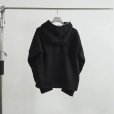 画像2: 【NVRFRGT(ネヴァーフォーゲット)】FULL ZIP UP HOODIE　”Black” (2)
