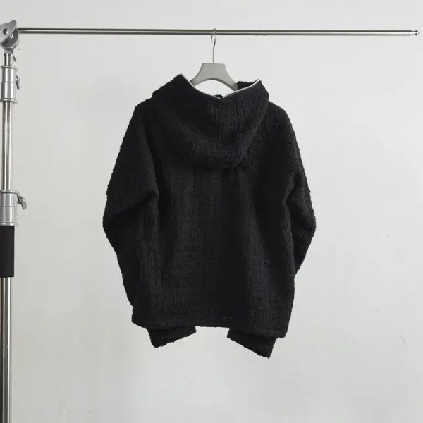 画像2: 【NVRFRGT(ネヴァーフォーゲット)】FULL ZIP UP HOODIE　”Black”