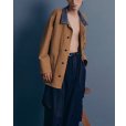 画像1: 【ANTHEM A(アンセムエー)】ALPACA VISCOSE TWINCLE COVERALL/ CAMEL BEIGE (1)