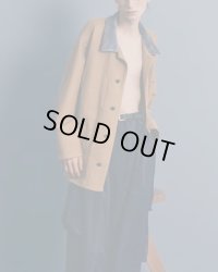 【ANTHEM A(アンセムエー)】ALPACA VISCOSE TWINCLE COVERALL/ CAMEL BEIGE