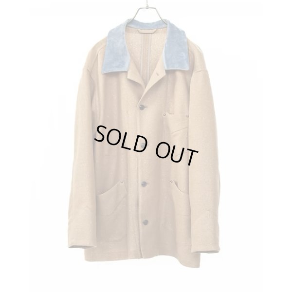 画像2: 【ANTHEM A(アンセムエー)】ALPACA VISCOSE TWINCLE COVERALL/ CAMEL BEIGE