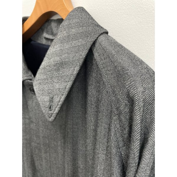 画像7: 【marka(マーカ)】RAGLAN SLEEVE COAT 　”HERRINGBONE”